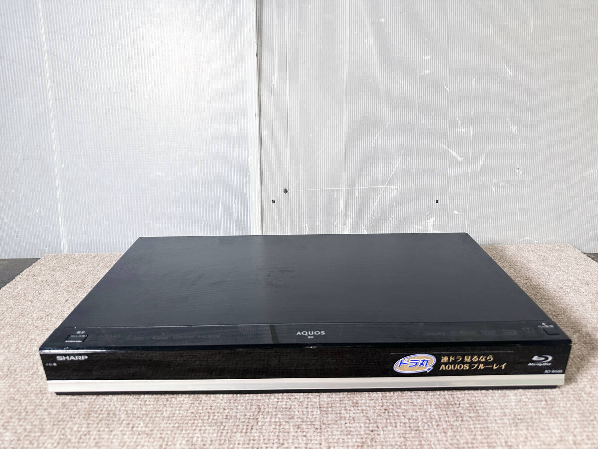 シャープ ブルーレイレコーダーBD-W580( ジャンク品 シャープ ブルーレイレコーダーBD-W580( ジャンク品