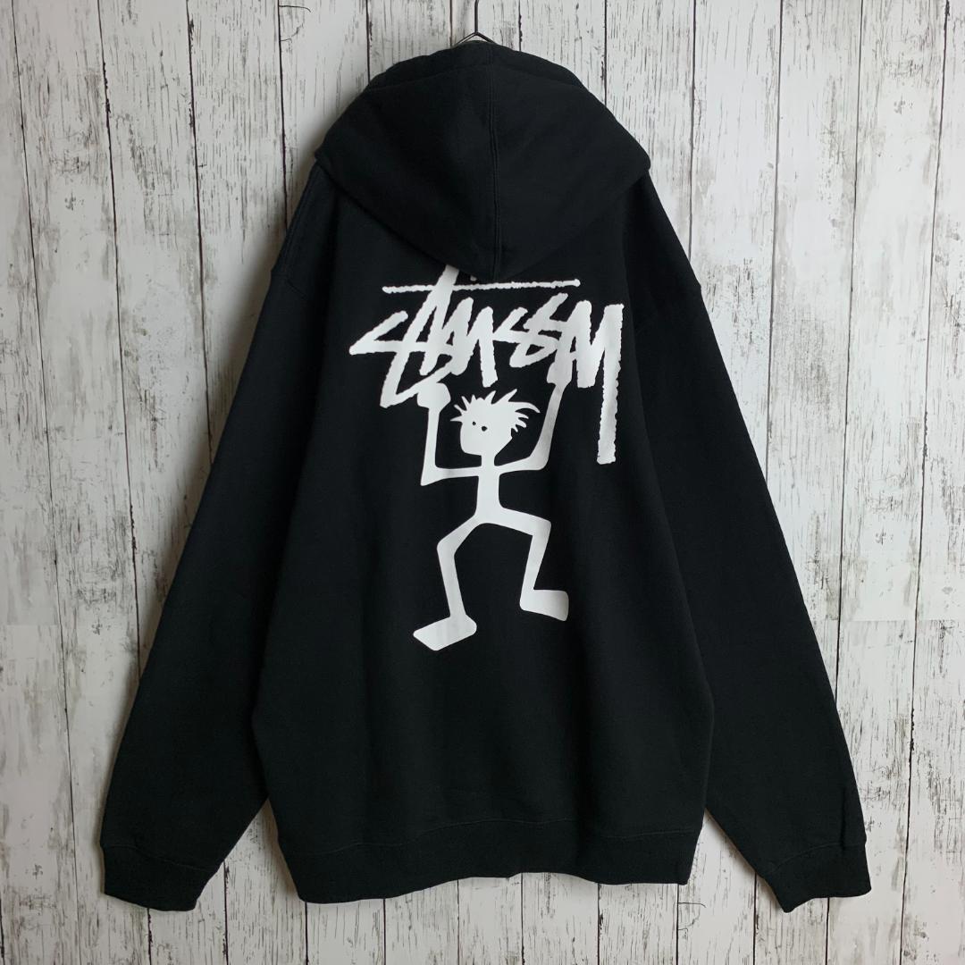 最高デザイン】ステューシー シャドーマンバックロゴ入り 最高デザイン】ステューシー シャドーマンバックロゴ入り