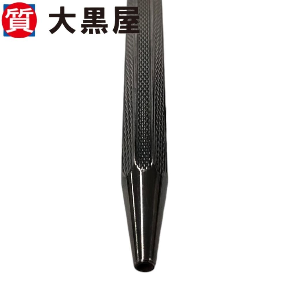 【大黒屋82】GIVENCHY ジバンシィ ジバンシー ボールペン ツイスト式 文房具 筆記用具 ロゴ入り シルバー 八角形 ブランド 筆記確認済み_画像6