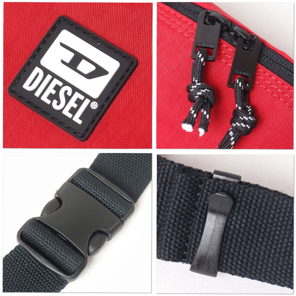 新品 DIESEL ディーゼル ナイロン ボディバッグ ウエストポーチ 新品 DIESEL ディーゼル ナイロン ボディバッグ ウエストポーチ