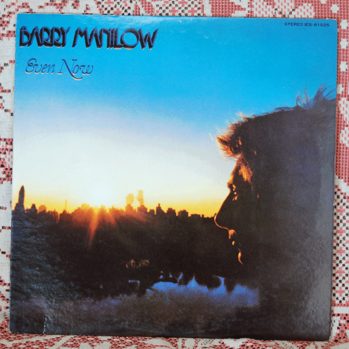 LP●BARRY MANILOW/Even Now/IES 81025 バリー・マニロー/愛と微笑の世界_画像1