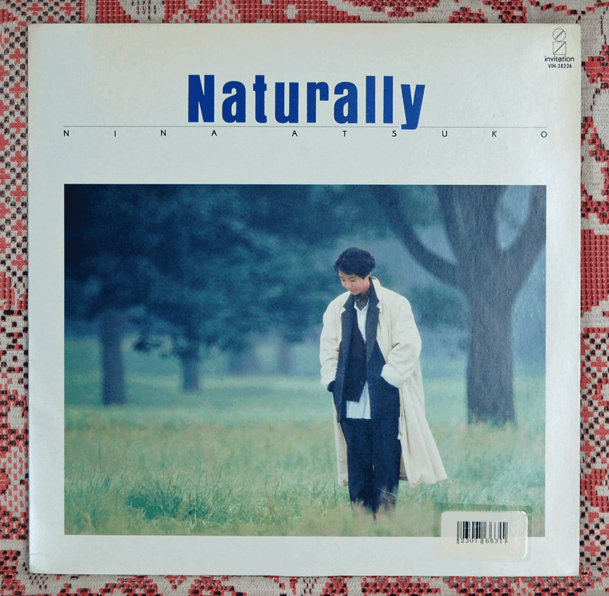 LP●二奈敦子/Naturally/invitation VIH-28236