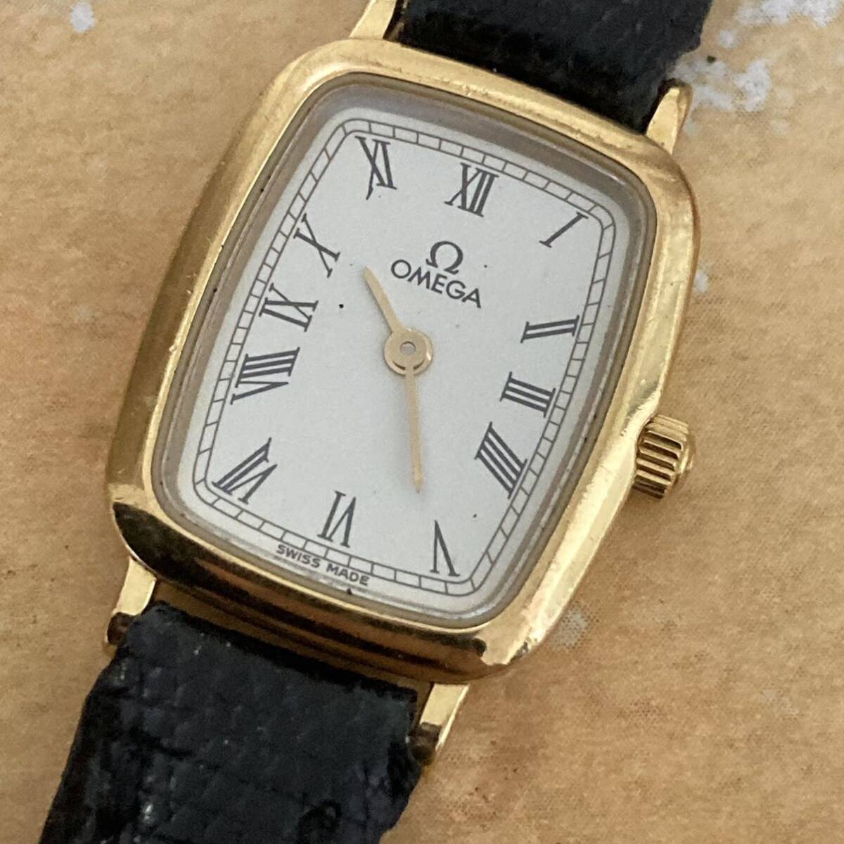 アンティーク OMEGA オメガ Deville デビル スクエア 腕時計 アンティーク OMEGA オメガ Deville デビル スクエア 腕時計