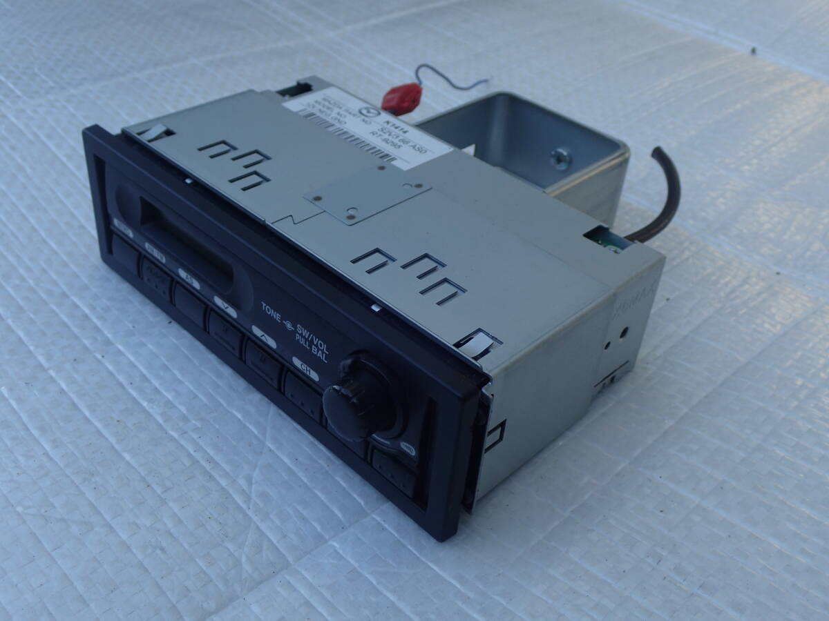  б/у товар ]* Bongo van *SKP2V* радио тюнер *2WD*AT* работа OK*①