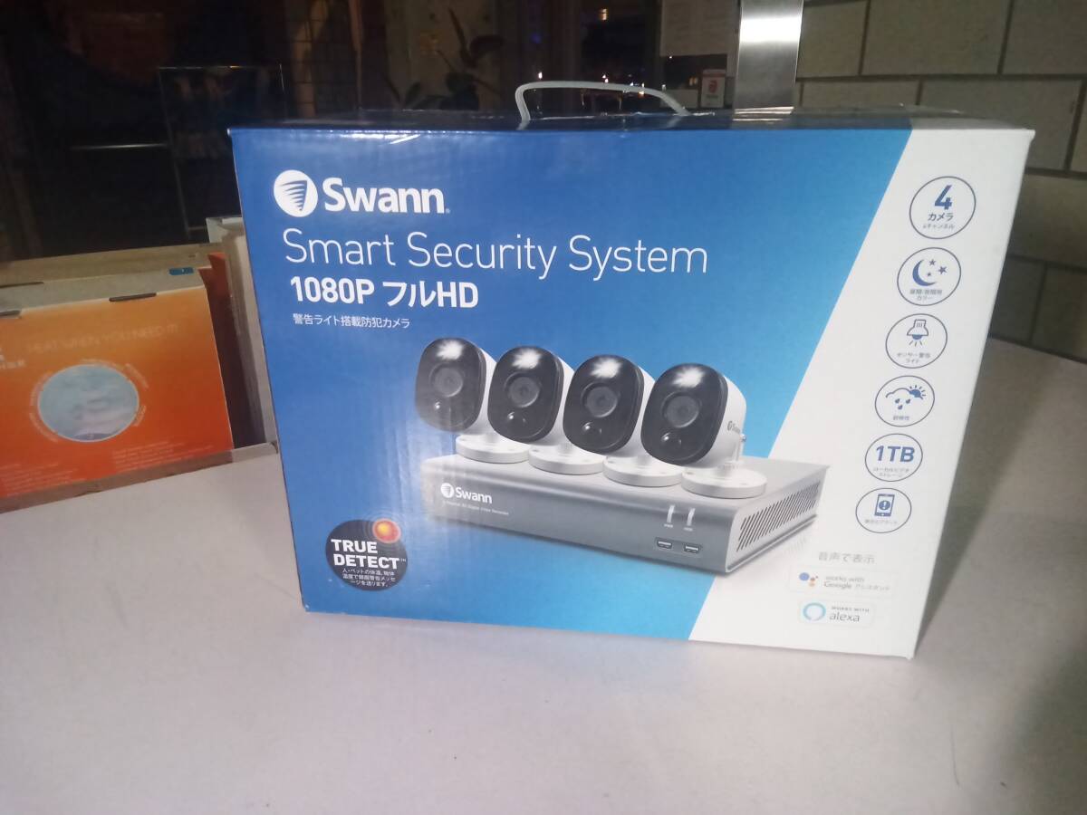 Swann Smart Security System 1080P 4カメラ Amazon.co.jp: 【日本正規代理店】Swann セキュリティカメラ 4CH