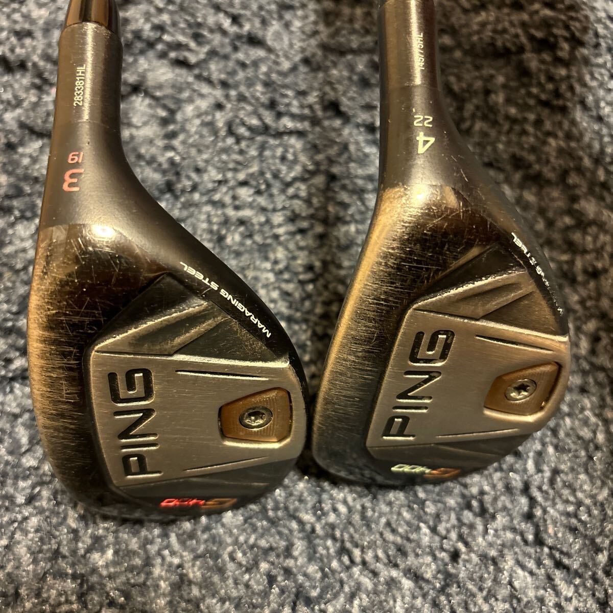PING G ユーティリティ 3番 4番 セット ピンユーティリティ 3番4番セット
