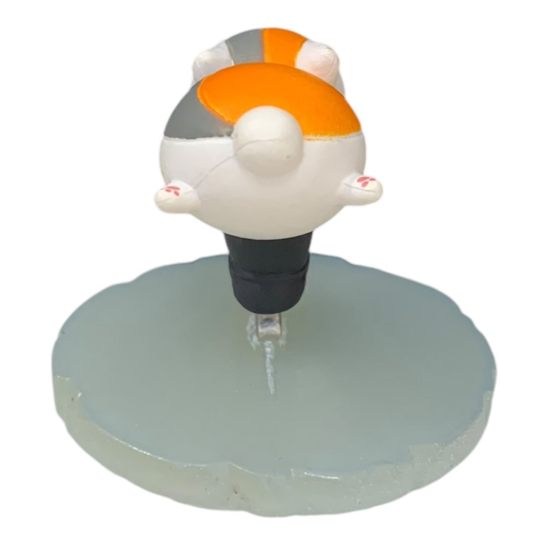 ＜美品＞スケートニャンコ先生 「夏目友人帳 ニャンコ先生 フィギュアコレクション ～アイキャッチ編～」★サイズ約4.5cm〈am