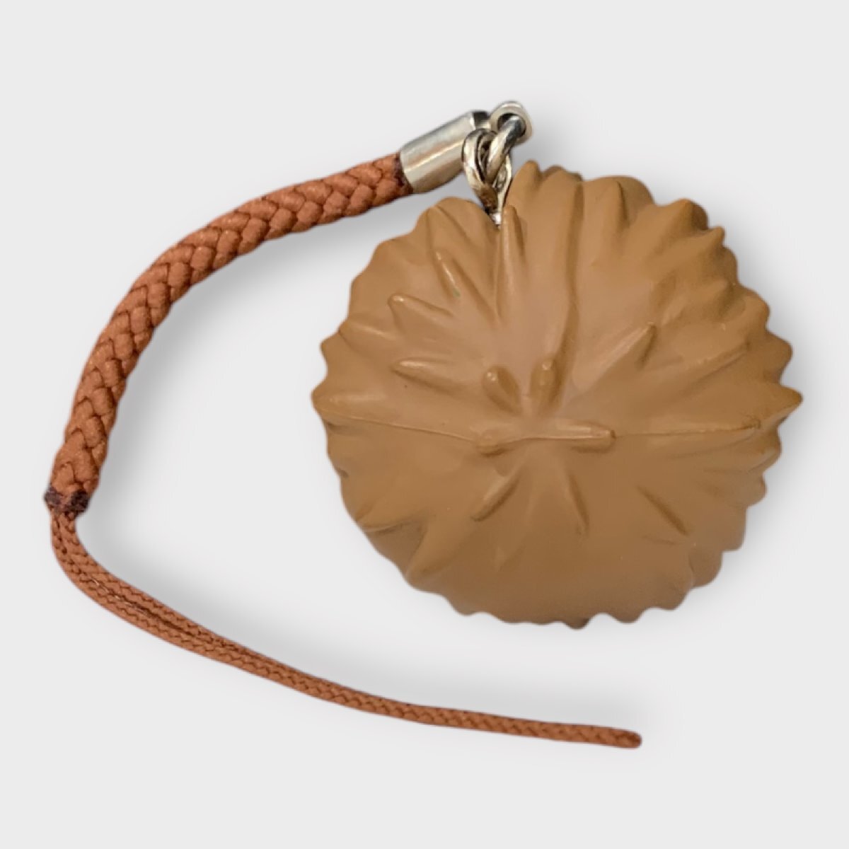 ＜美品＞いが栗ニャンコ先生「夏目友人帳 ニャンコ先生 四季折々ストラップ」★サイズ約３cm〈al