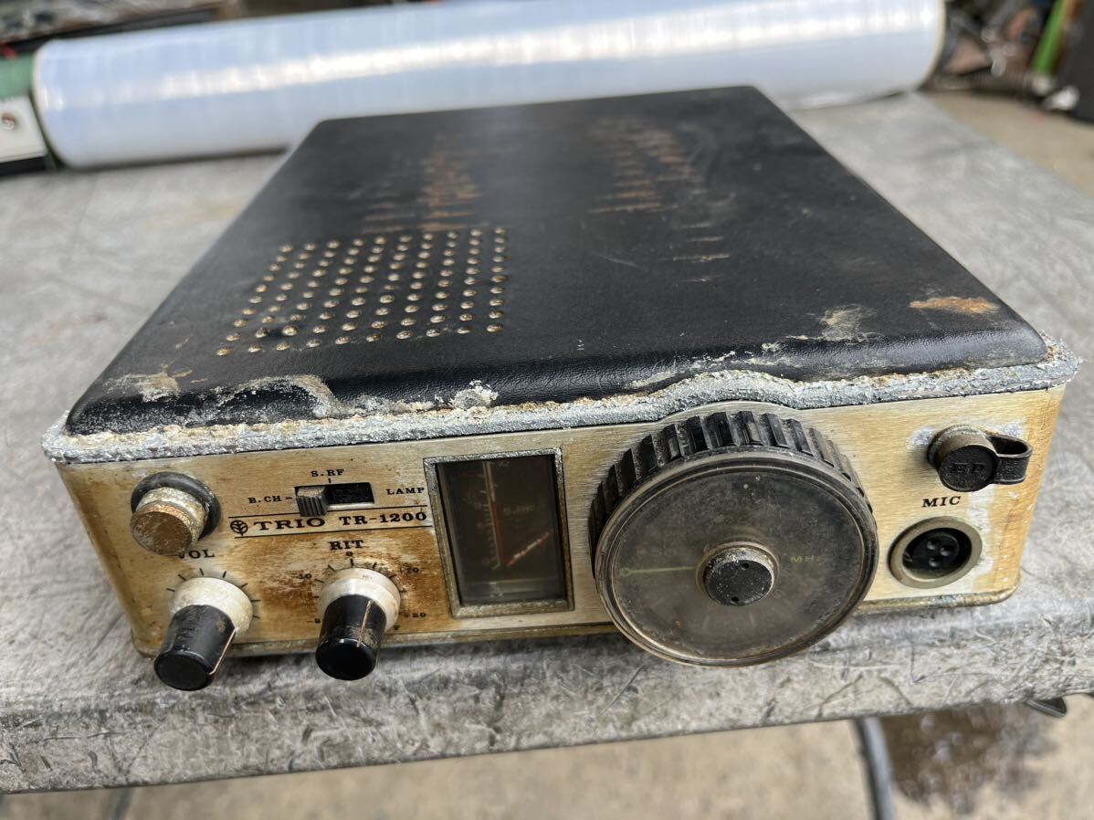  радиолюбительская связь машина TRIO TR-1200 б/у AM FM приемопередатчик 