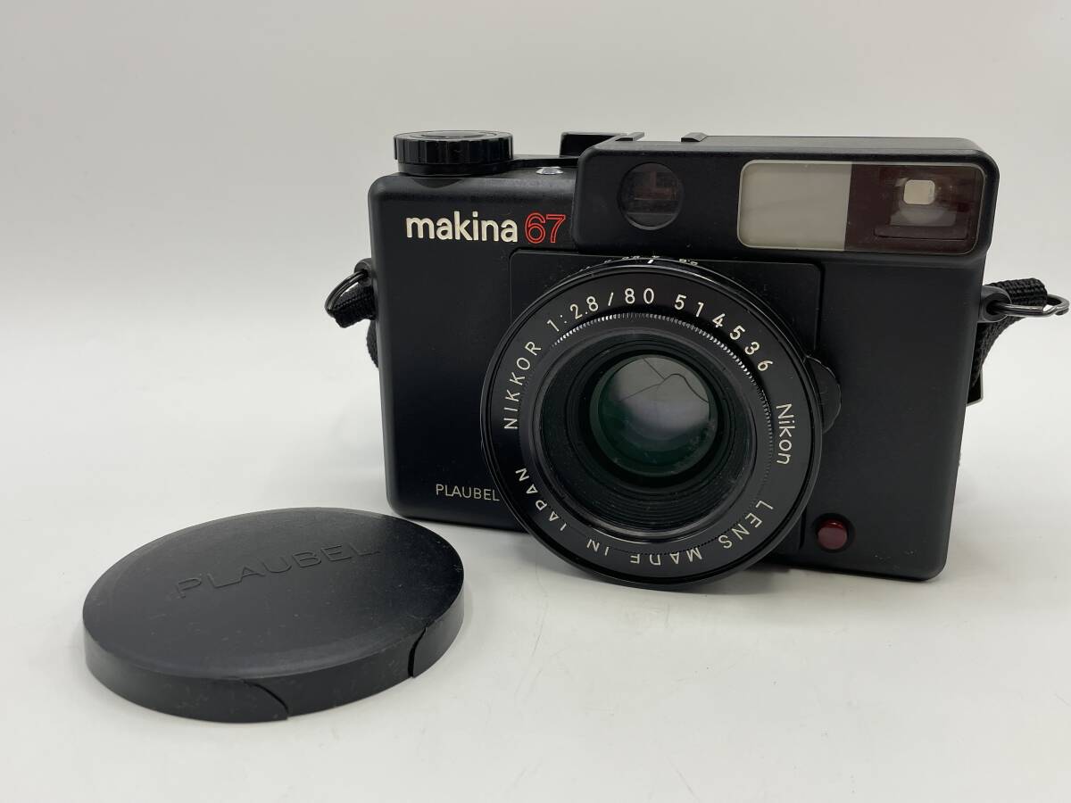 PLAUBEL プラウベル makina 67 / NIKKOR 1:2.8 80mm / 中判カメラ【ETZN026】