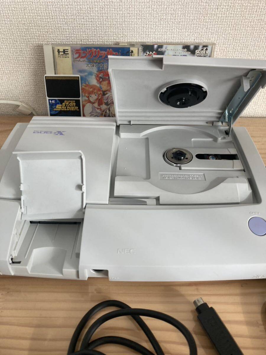 NEC pc engine duo-rx operation verification ending, but junk treatment 