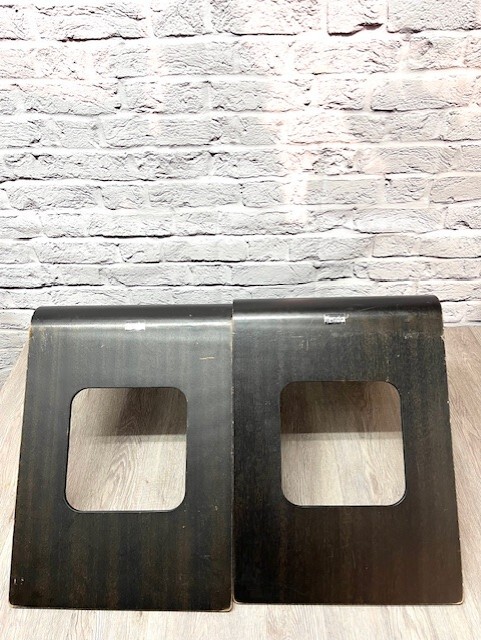 ☆巖手花巻発☆ 天童木工 座椅子 黒 二腳セット(G) ☆中古品☆