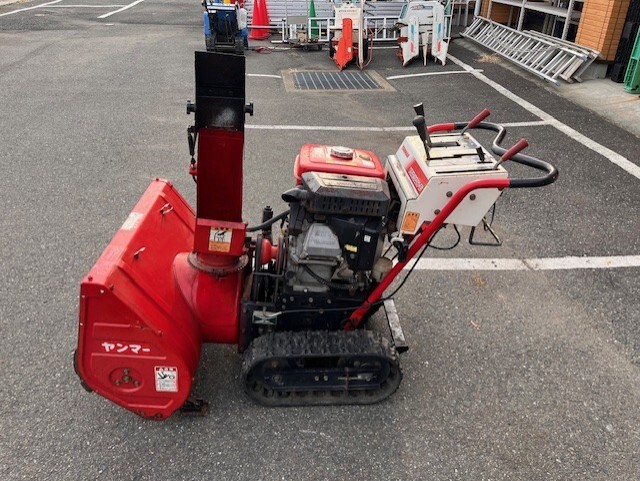 岩手花巻発 ヤンマー 除雪機 YSR80H-E リコイル始動のみ 品(除雪 岩手花巻発 ヤンマー 除雪機 YSR80H-E リコイル始動のみ 品(除雪