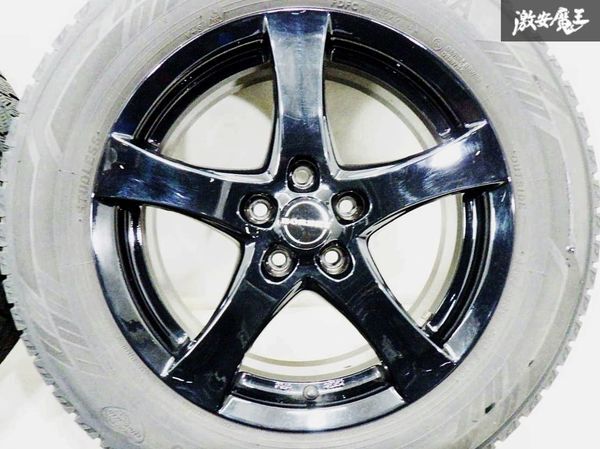 BORBET Borbet type F 17 -inch 7J +50 PCD 108 5H 5 hole hub diameter approximately 72mm wheel 4ps.@YOKOHAMA 2018 year 225/60R17 studless attaching shelves 39B