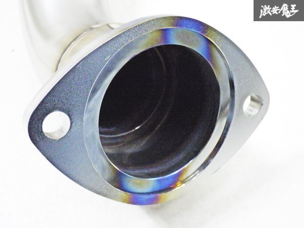 【 新品 未使用 】 UGAMOS ウガモス TRUST トラスト制 TRJ150W 150 ランクル プラド ステンレス リア マフラー 口 保安基準(zhǔn)適合品 棚3A