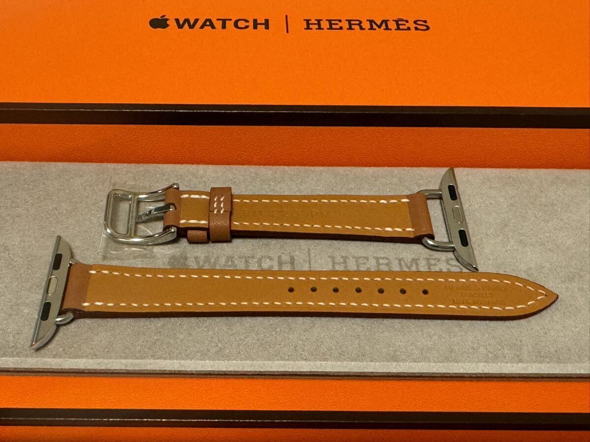 * очень красивый товар *Series 9 Apple Watch Herms простой палец на ноге ru< следы Large .> 41. Apple часы Hermes * ремешок не использовался * бесплатная доставка 