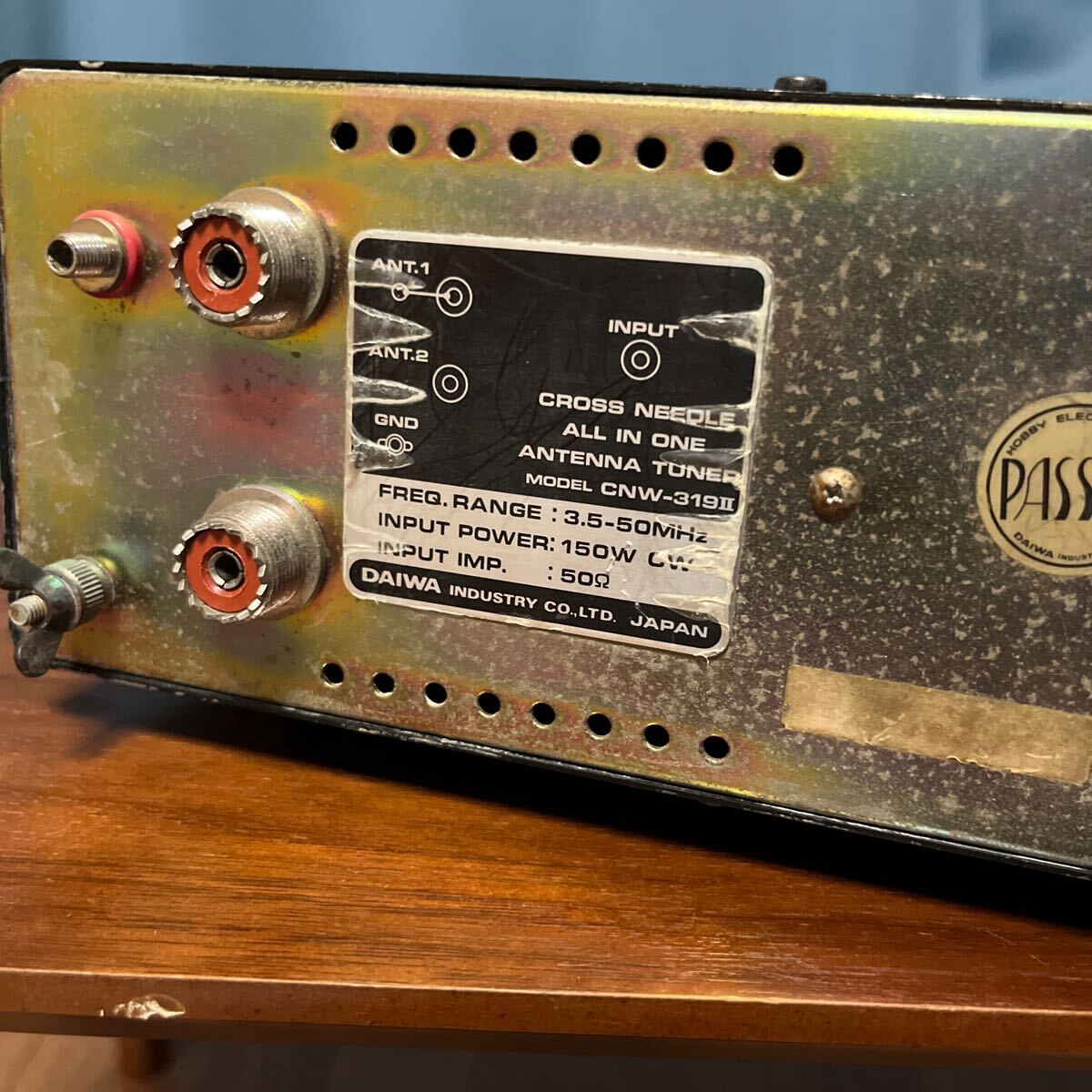 DAIWAアンテナチューナー CNW-319Ⅱ (3.5～50MHz) マニュアル式アンテナチューナー CNW-319 | Active Shack