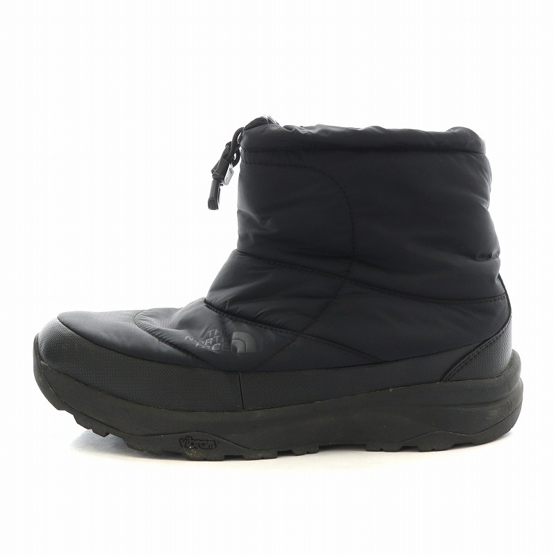 【新作入荷!!】 ショートブーツ Short VII WP Bootie Nuptse FACE NORTH THE ザノースフェイス US9 NF52273 黒 27.0cm その他