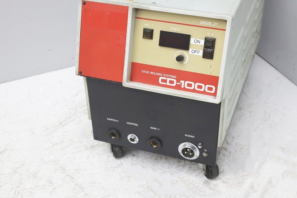 7587C24 DRIVE-IT 日本ドライブイット スタッド溶接機 CD-1000 7587C24 DRIVE-IT 日本ドライブイット スタッド溶接機 CD-1000