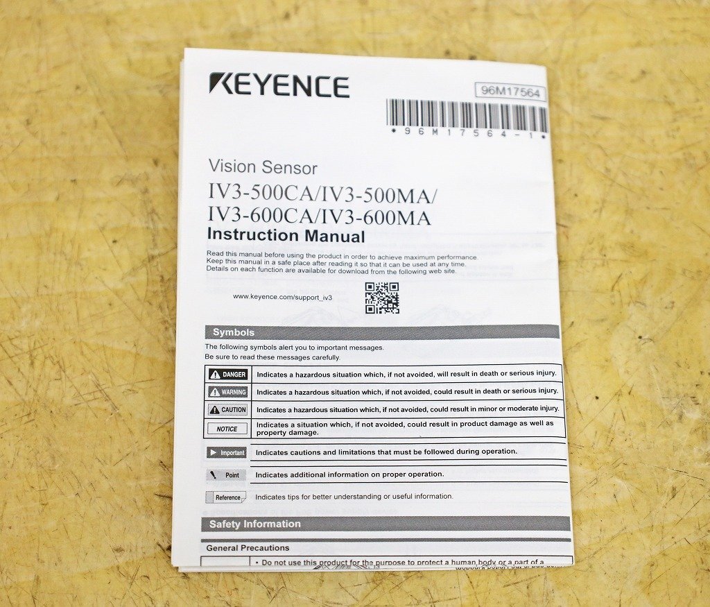 7500A24 未使用 KEYENCE キーエンス 画像センサ IV3-600CA 7500A24 未使用 KEYENCE キーエンス 画像センサ IV3-600CA