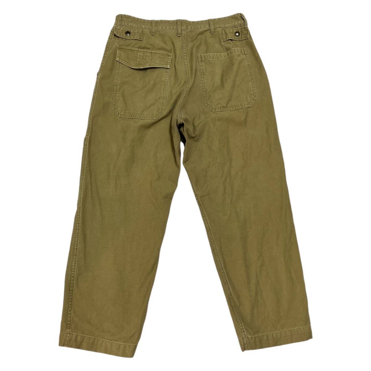 Gold Gold Cotton Work Pants khaki size :M