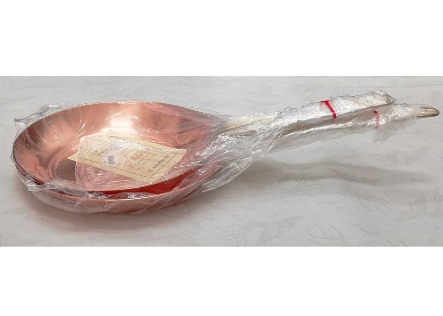 ☆純銅 フライパン 約径30cm.24cm2P内面錫メッキ無板 ☆純銅 フライパン 約径30cm.24cm2P内面錫メッキ無板