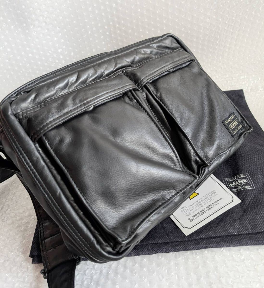 レザー PORTER TANKER ショルダーバッグ バッグ タンカー レザー PORTER TANKER ショルダーバッグ バッグ タンカー