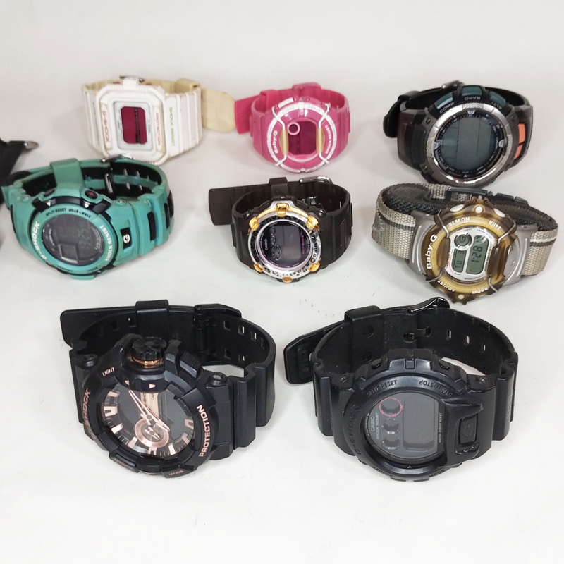 動作未確認】CASIOカシオ G-SHOCK 8個まとめて腕時計 ジャンク 動作未確認】CASIOカシオ G-SHOCK 8個まとめて腕時計 ジャンク