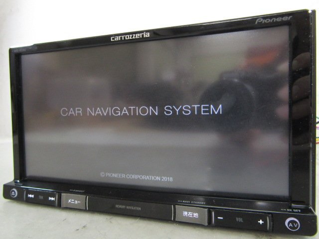 *[G80:B8] Carozzeria Memory Navi AVIC-RZ302 1 SEG CD DVD карта данные 2018 год * немного с дефектом 