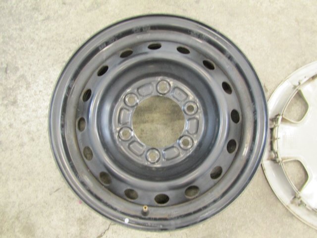 ◎[H59+BG] ③【1セットのみ】鉄ホイール ハイエース純正 15×6J 139.7-6H