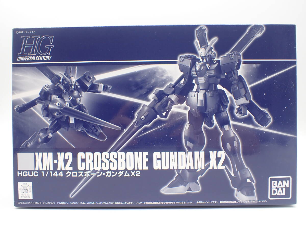 ha0927/10/34　未組立　バンダイ　機動戦士クロスボーン・ガンダム　HGUC　1/144　XM-X2　クロスボーン・ガンダムX2 