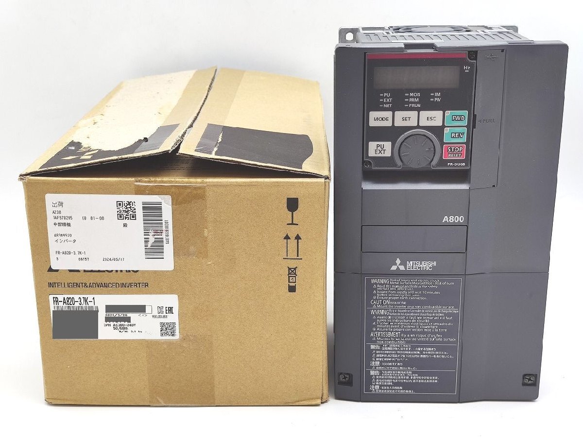 中古 三菱 MITSUBISHI FR-A820-3.7K-1 中古 三菱 MITSUBISHI FR-A820-3.7K-1