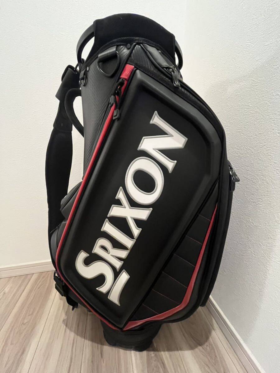 SRIXON スリクソン キャディバッグ 松山英樹選手 刺繍サイン入り SRIXON スリクソン キャディバッグ 松山英樹選手 刺繍サイン入り