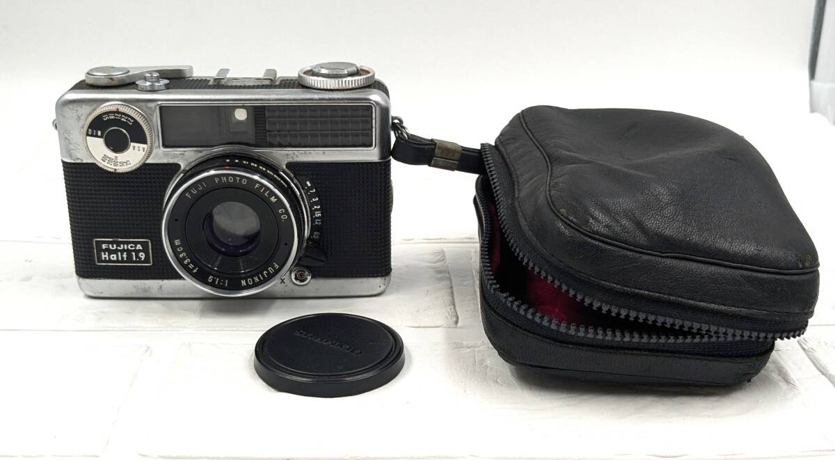 ジャンク?? FUJICA Half 1.9 3.3cm F1.9 フジカ フィルムカメラ