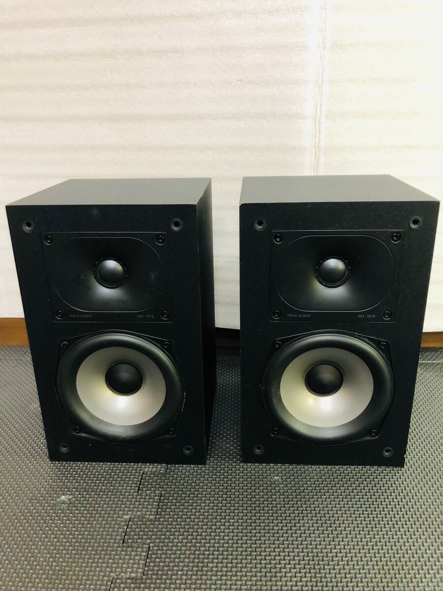 ◇ ポークオーディオ POLK AUDIO Monitor XT15 スピーカー ブラック 動作未確認
