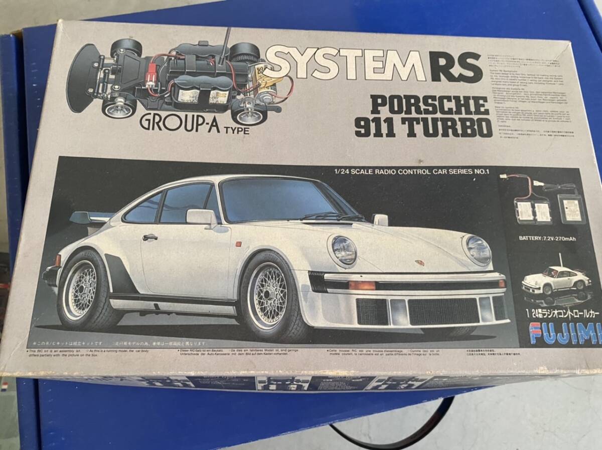 フジミ　ラジコン　1/24 レア物　ポルシェ911ターボ