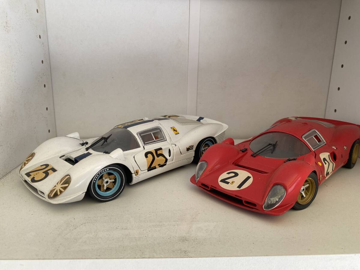 7480円 1/18フェラーリ 330P4 2台セット - レーシングカー 7480円 1/18フェラーリ 330P4 2台セット - レーシングカー