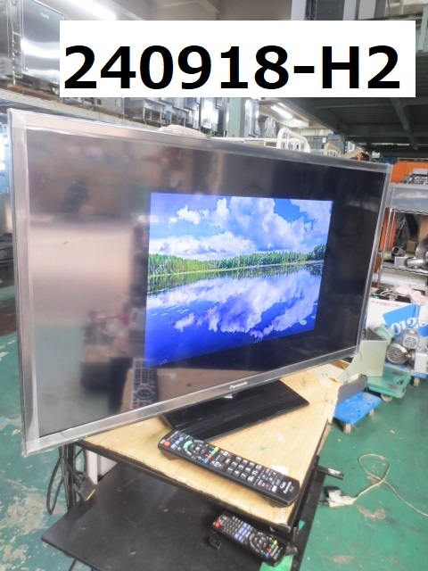 液晶カラーTV(C)/３２Ｖ型/ハイビジョン/2023年/TH-32J300HT/スタンド＆リモコン付/パナソニック/中古品/★　商品番号240918-H2