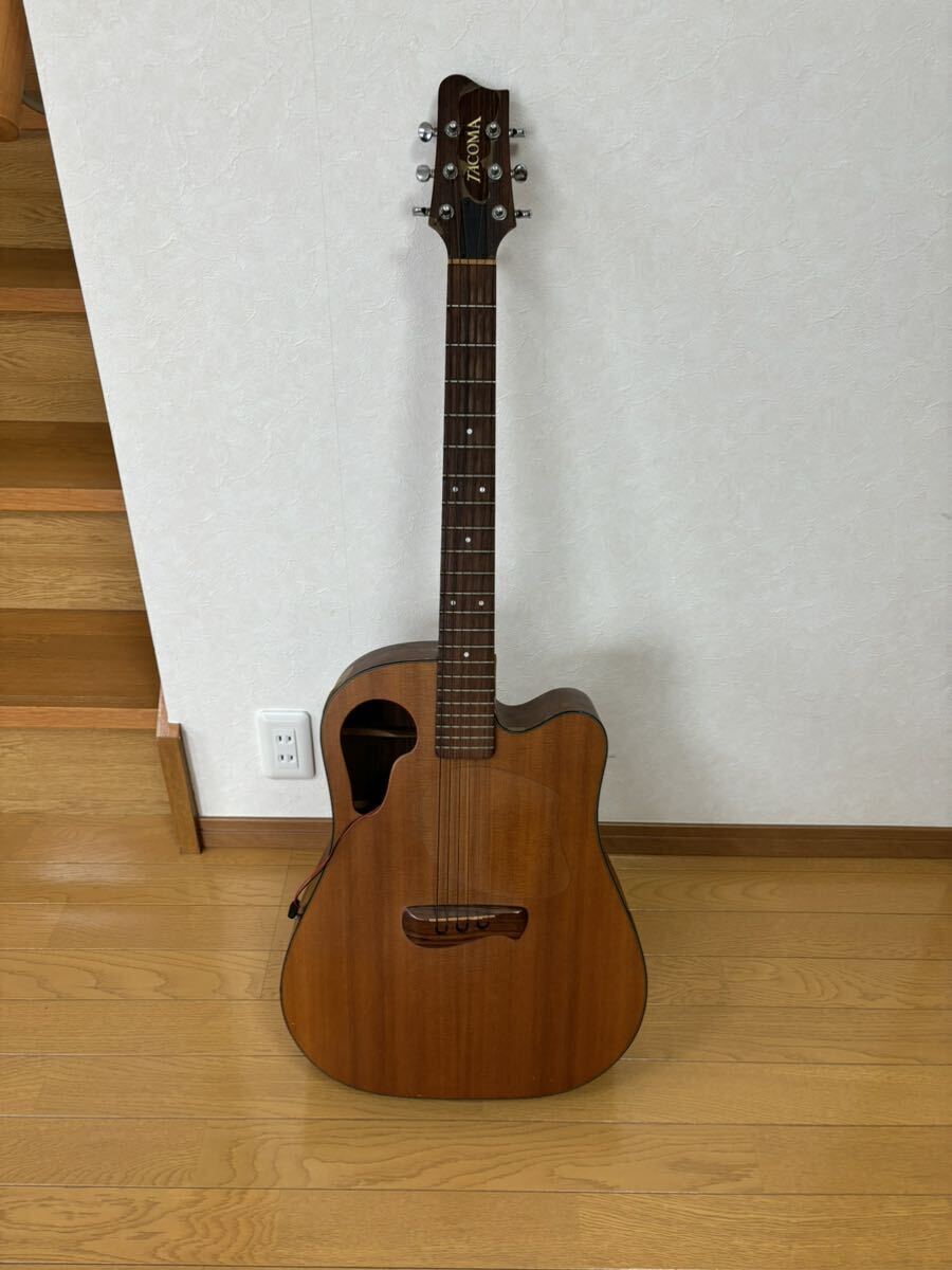 ギター TACOMA DR8C Yahoo!オークション - TACOMA タコマ アコースティックギター