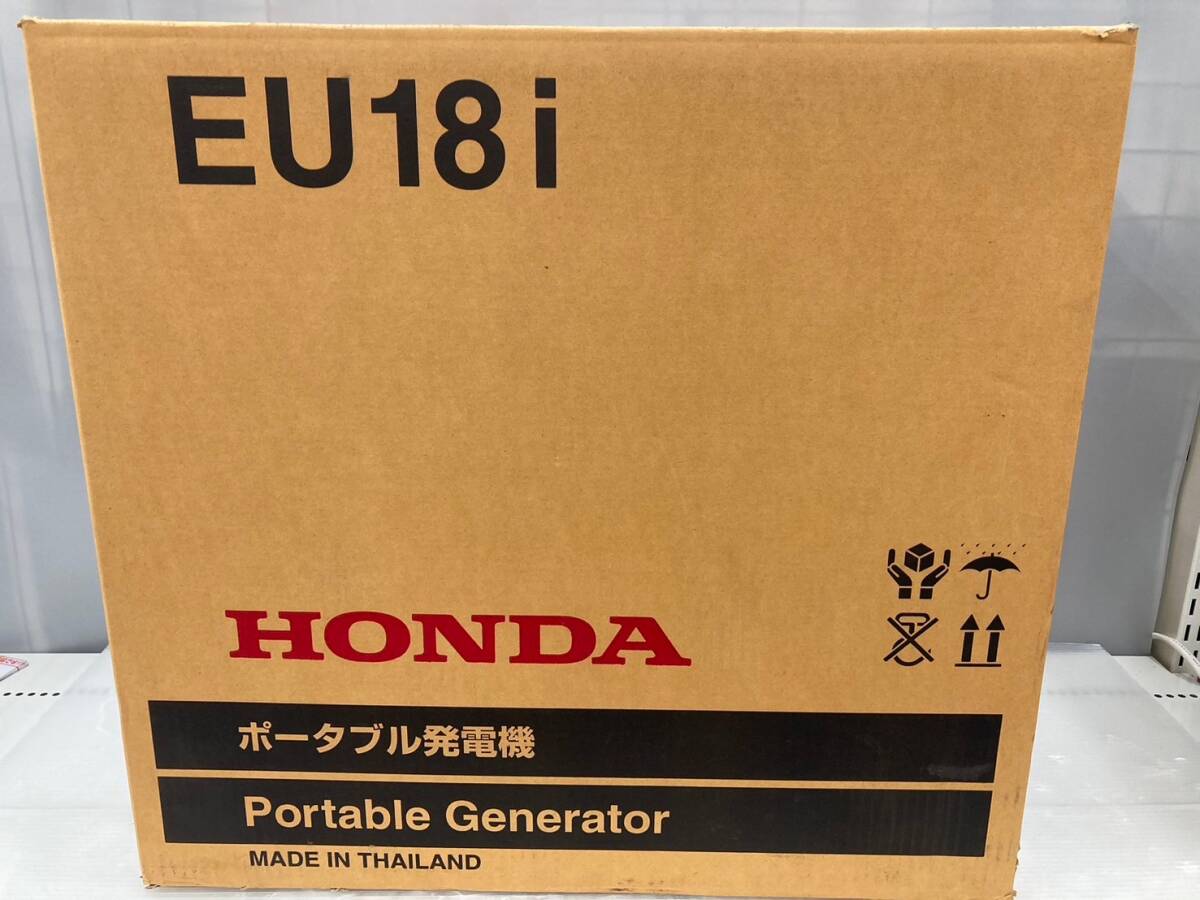 【未使用品】【0924】★HONDA(ホンダ) インバーター発電機 [121cc] EU18i　ITAJR2401T9M