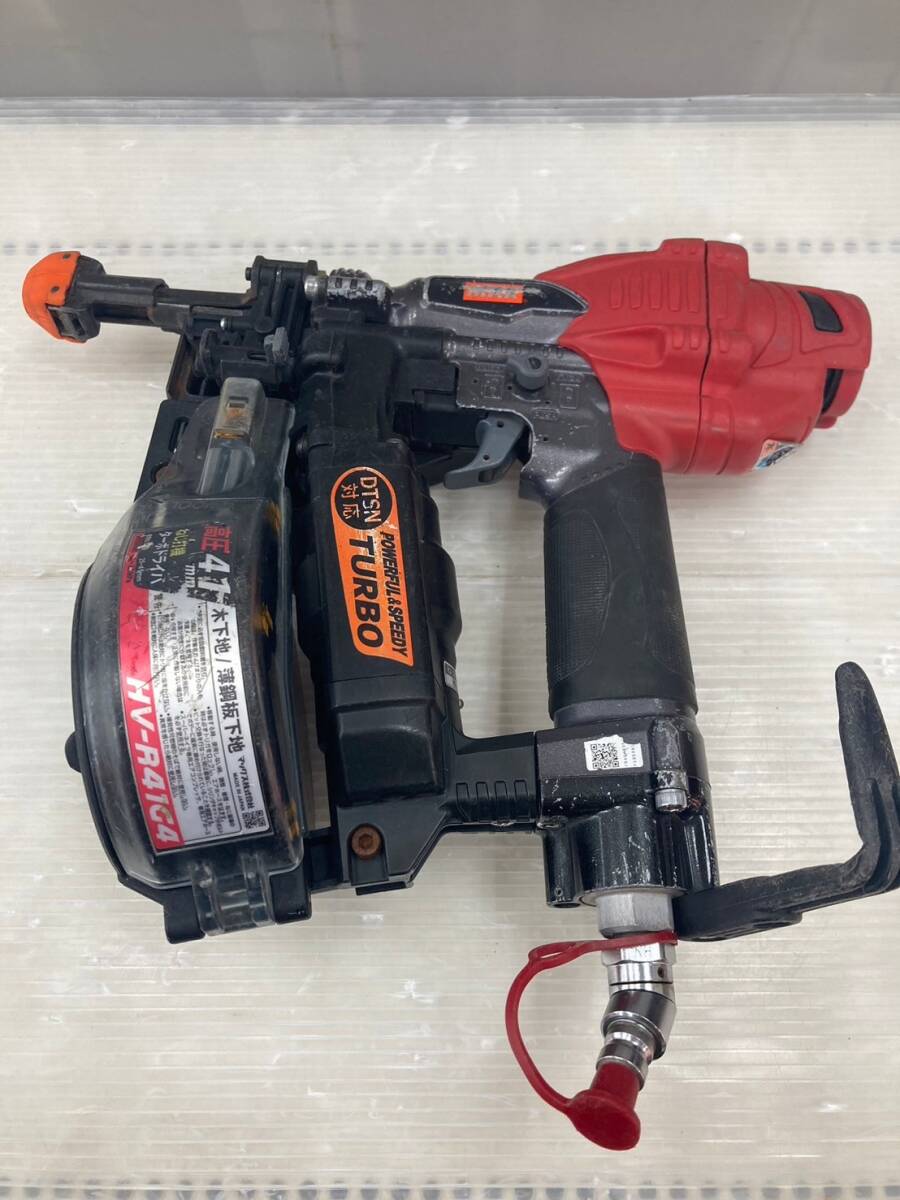 【中古品】【0924】★MAX(マックス) 41㎜高圧接続ターボドライバ クールグレー HV-R41G4-G　IT1F56LLNVGG