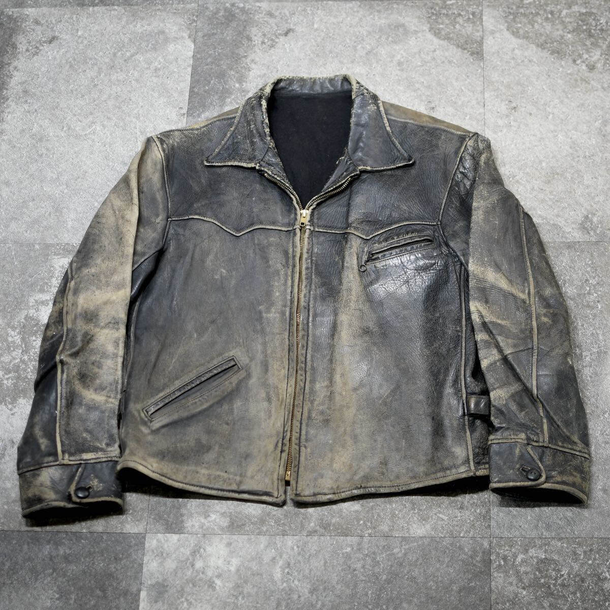 古着 40's レザージャケット スポーツジャケット ジャケット 古着 40's レザージャケット スポーツジャケット ジャケット