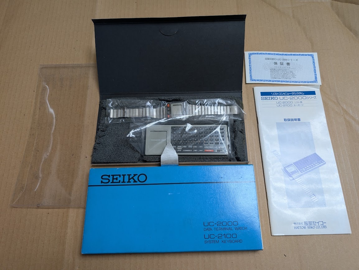 Yahoo!オークション - セイコー SEIKO 美品 腕コン UC-2000+ Yahoo!オークション - セイコー SEIKO 美品 腕コン UC-2000+