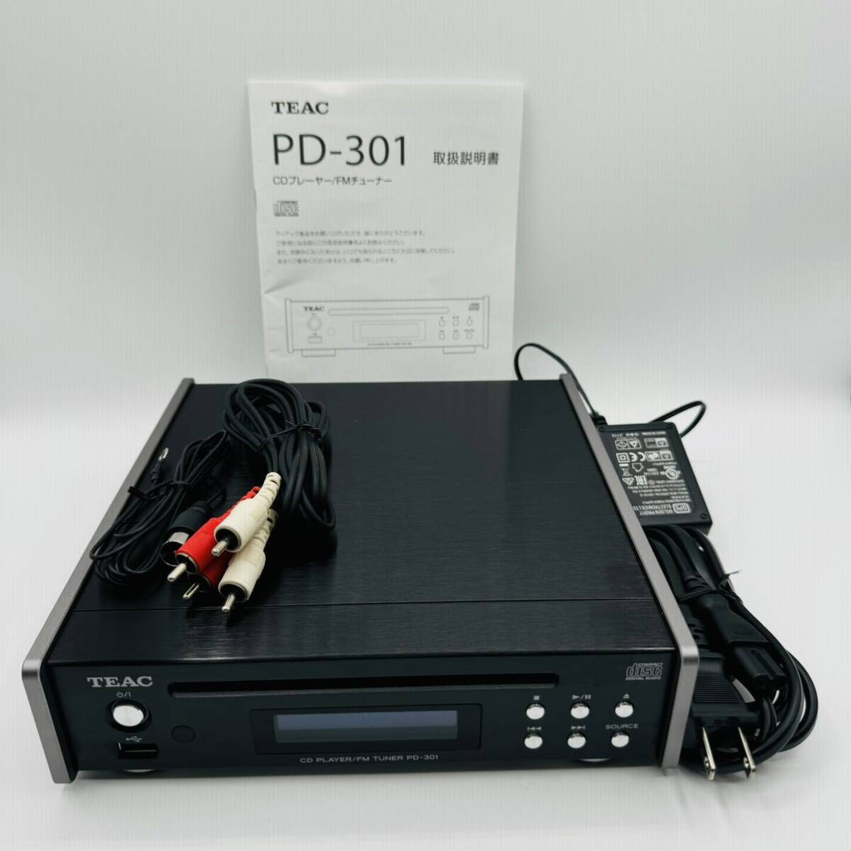 極美品】TEAC PD-301 CDプレーヤー