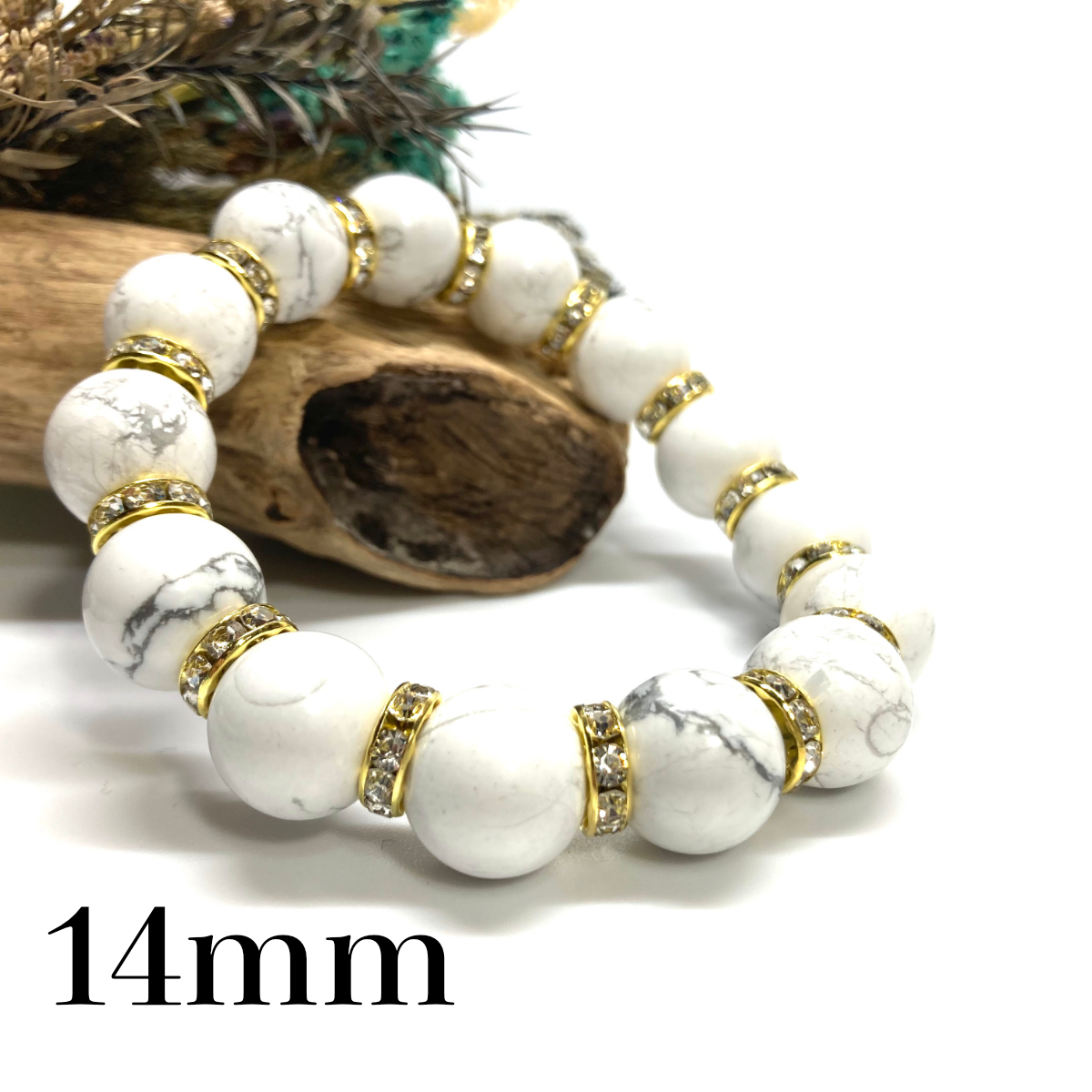  Power Stone bracele is u light 14mm natural stone breath ( Gold ) better fortune .. beads breath men's man present 