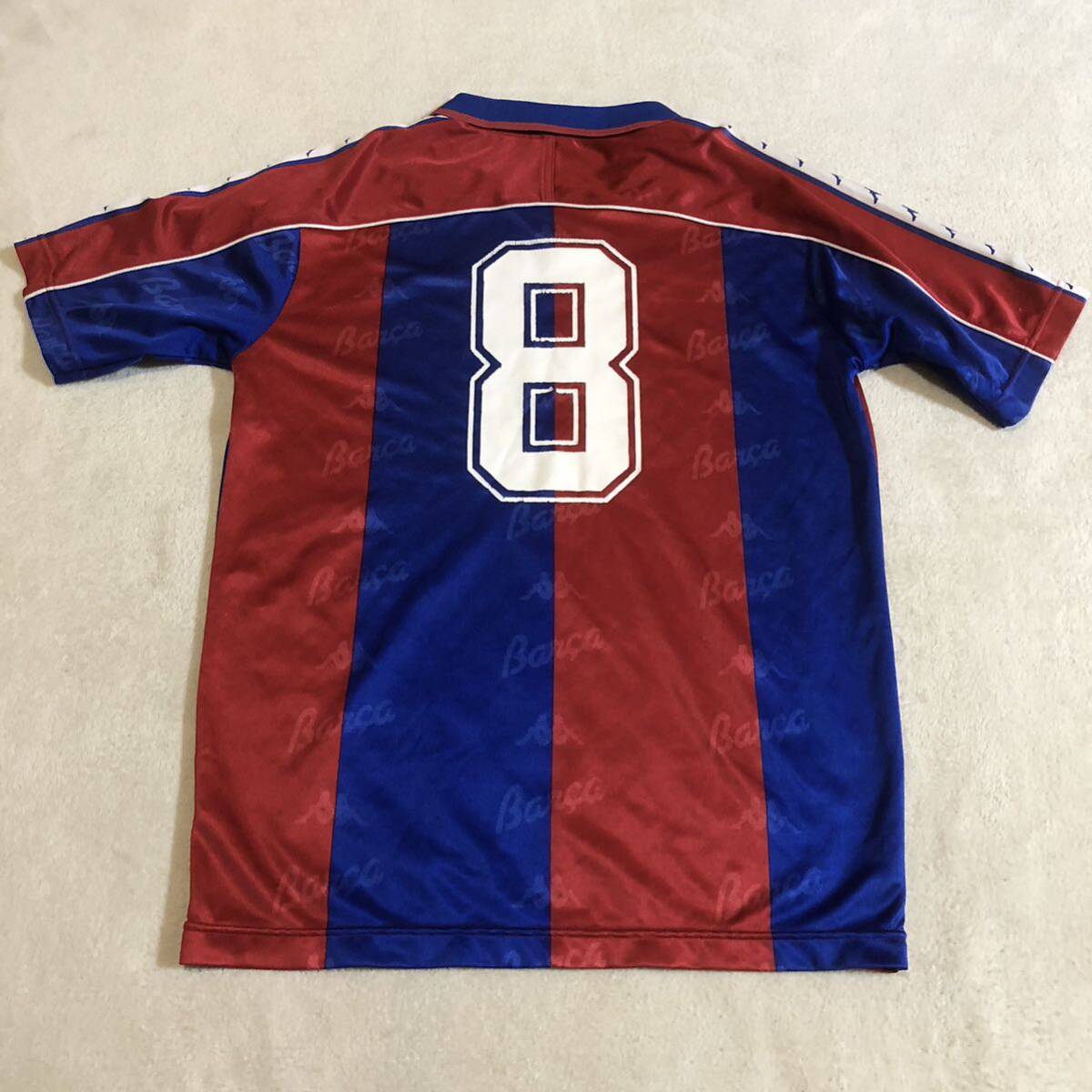 90s kappa カッパ FCバルセロナ ユニフォーム ゲームシャツ 90s kappa カッパ FCバルセロナ ユニフォーム ゲームシャツ