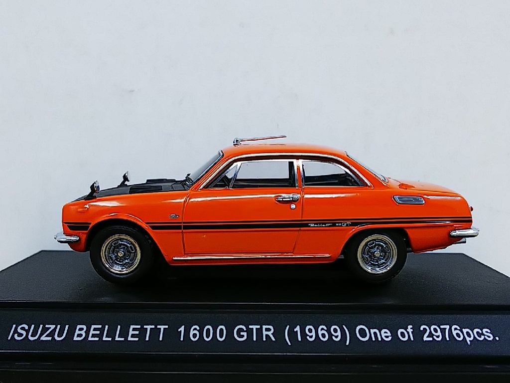 ごろページ □ EBBROエブロ 1/43 ISUZU BELLETT 1600 GTR おしやら (1969