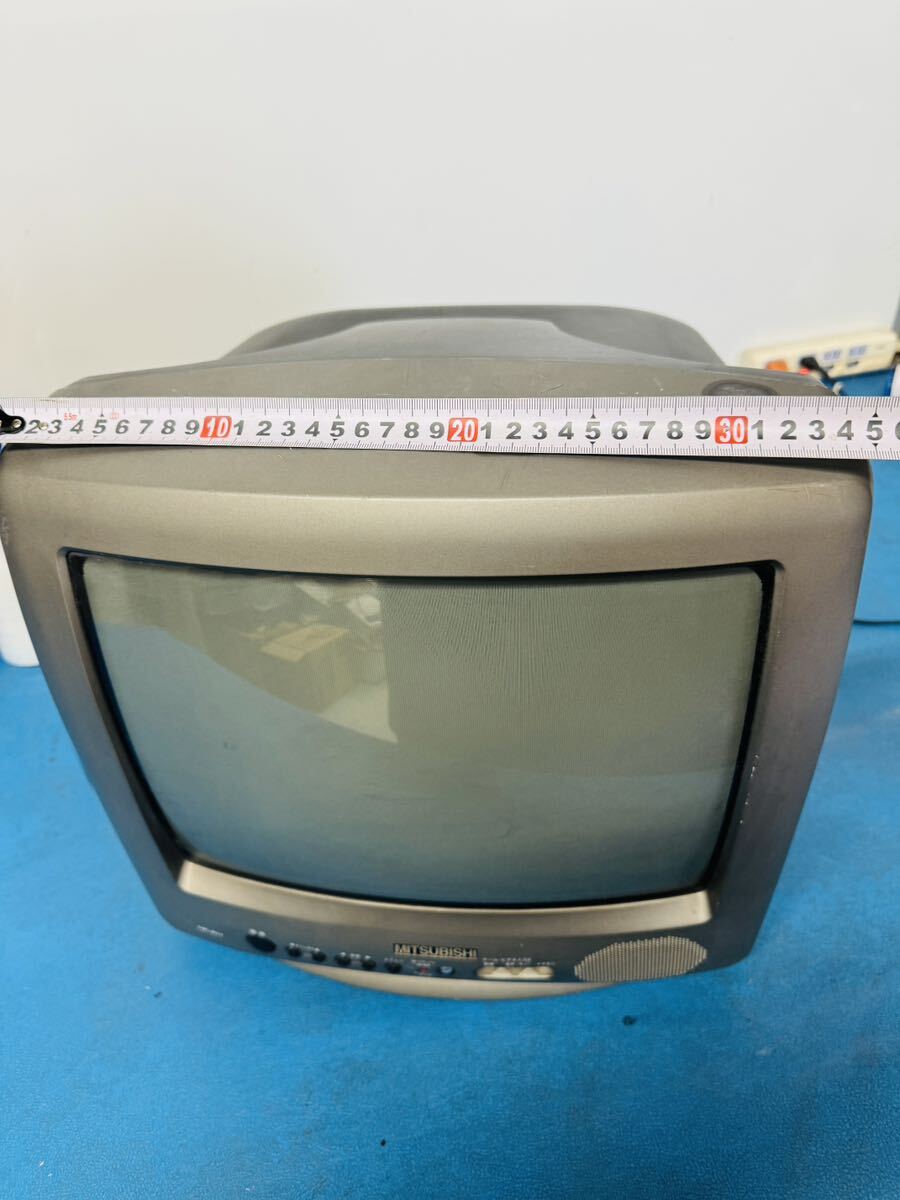 MITSUBISHI 三菱 ブラウン管 テレビ 14型 電化製品 動作品 MITSUBISHI 三菱 ブラウン管 テレビ 14型 電化製品 動作品