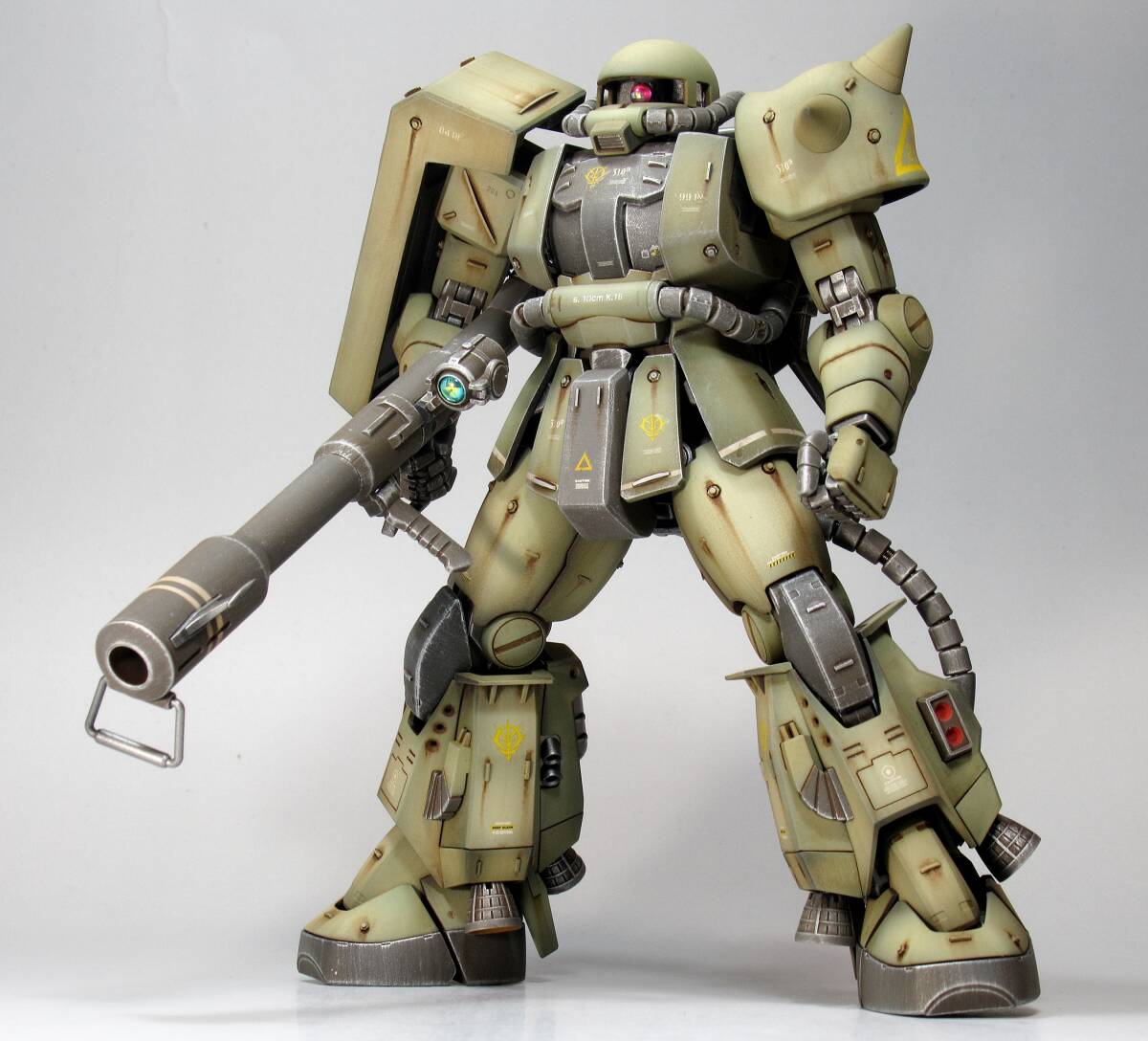 MG 1/100 MS-06R-1A 高機動型ザクⅡ 戦場風 改修塗装完成品 MG 1/100 MS-06R-1A 高機動型ザクⅡ 戦場風 改修塗装完成品