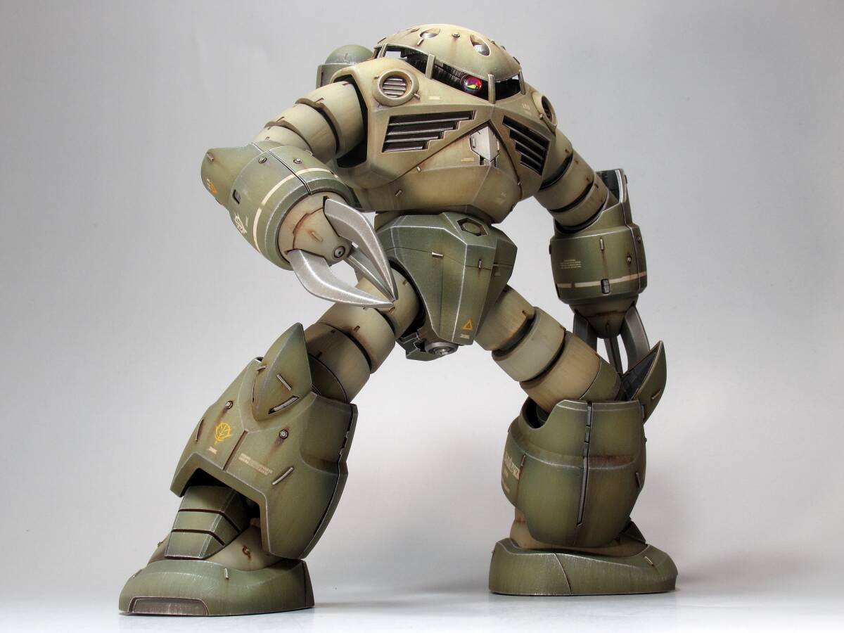 MG 1/100 MSM-07 ズゴック 残党仕様 戦場風 改修塗装完成品 MG 1/100 MSM-07 ズゴック 残党仕様 戦場風 改修塗装完成品